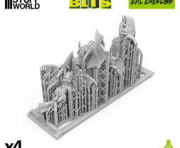 3D Printed Evil Cherubs 1:48 - 3D tlačenie Zlí Cherubíni (4 ks)