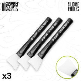 Silikónové aplikačné špachtle (3 ks)