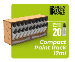 Modular Paint Rack – modulárny organizér Compact na 17ml fľaštičky GSW (vertikálne)