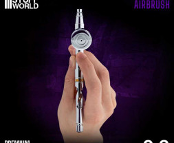 Dvojčinná striekacia airbrush pištoľ Gaahleri Premium GHPM-Mobius s tryskou 0,3 mm