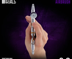 Dvojčinná striekacia airbrush pištoľ Gaahleri Premium GHPM-Mobius s tryskou 0,2 mm