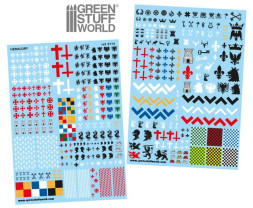 Waterslide Decals – Heraldry