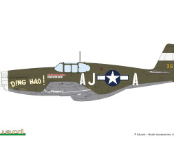 1:48 North American P-51B/C Mustang Birdcage Canopy (WEEKEND edition)