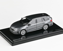 1:43 Škoda Octavia IV FL Combi (2024) - Šedá Graphite Metalíza