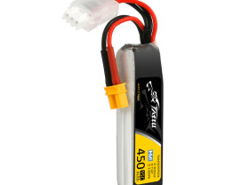 Gens Ace LiPo Tattu Séria - 2S 450mAh 7,6V 2S1P HV (95C) XT30 Plug
