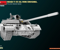 1:35 Iraqi T-55 AL FAW/Enigma. Polish Made Base