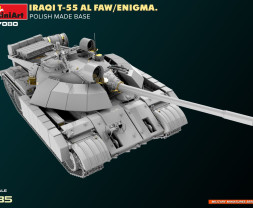1:35 Iraqi T-55 AL FAW/Enigma. Polish Made Base