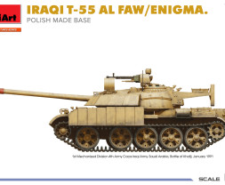 1:35 Iraqi T-55 AL FAW/Enigma. Polish Made Base