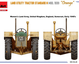 1/35 Land Utility Tractor Std. N 'Orange' Mod.1939