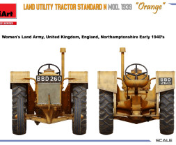 1/35 Land Utility Tractor Std. N 'Orange' Mod.1939