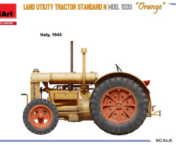 1:35 Land Utility Tractor Standard N Mod. 1939 Orange