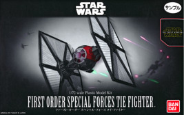 1:72 First Order Special Forces TIE Fighter, Star Wars (Bandai)