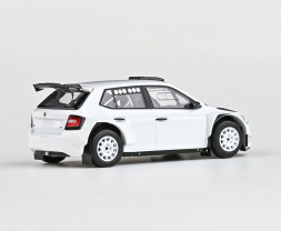 1:43 Škoda Fabia III FL Rally2 Evo (2019) – bílá