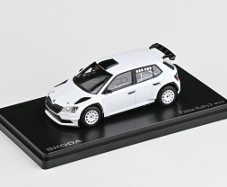 1:43 Škoda Fabia III FL Rally2 Evo (2019) – bílá