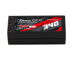 Gens ace LiPo - 2S 340mAh 7,6V High Voltage 2S1P (60C)