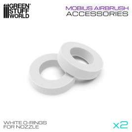 Airbrush O-krúžky trysky Gaahleri pre Mobius (2 ks)