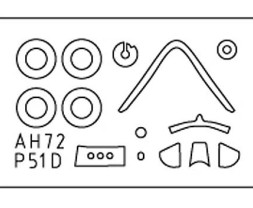 1:72 North American P-51K Mustang