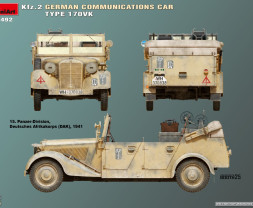 1:35 Kfz.2 German Communications Car Type 170VK