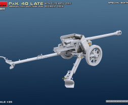 1:35 German 7.5cm PaK 40 Late w/ Elite Artillerie Regiment Crew (Special Edition)