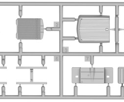 1:35 Feldküche Auf 3,6-36S 3t LKW PmQ600-Type
