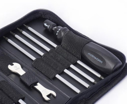 Koswork V2 Tool Set s račňovou rukoväťou (12 ks)