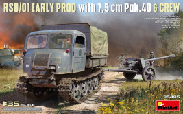 1:35 RSO/01 Early Production with 7.5cm PaK 40 & Crew