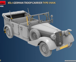 1:35 Kfz.1 German Troop Carrier Type 170VK 