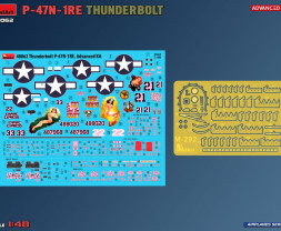 1:48 Republic P-47N-1RE Thunderbolt (Advanced Kit)