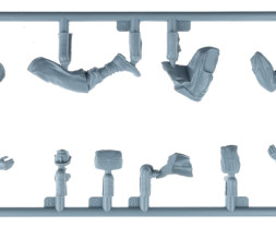 1:35 U.S. Tank Riders, Winter 1944–45