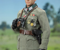 1:12 Otto Carius WWII German Panzer Commander