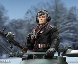 1:12 Otto Carius WWII German Panzer Commander
