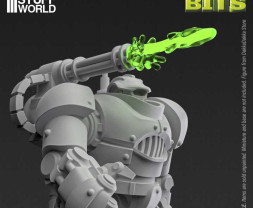 3D Printed Set Toxic Streams – 3D tlačené toxické prúdy (24 ks)