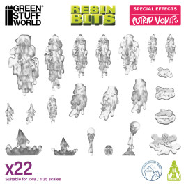 3D Printed Set Putrid Vomits – 3D tlačené hnilobné zvratky (22 ks)