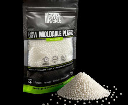 Moldable Thermoplastic Beads – tvarovateľné termoplastické guličky biele (100 g)