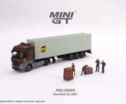 1:64 Mercedes-Benz Actros w/ 40' Container ″UPS Europe″