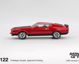 1:64 Ford Mustang Mach1 1971 Race Red
