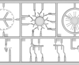 1:48 Republic Thunderbolt Mk.I, Royal Air Force (basic kit)