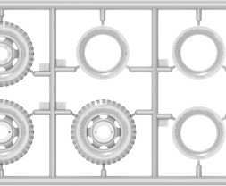 1:35 Chevrolet G7117 Cargo Truck w/ Water Trailer