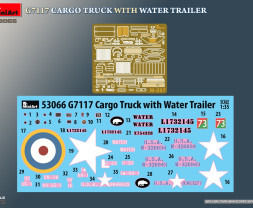 1:35 Chevrolet G7117 Cargo Truck w/ Water Trailer