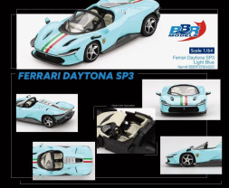1:64 Ferrari Daytona SP3 Light Blue