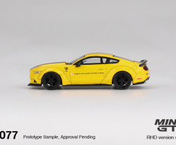 1:64 Ford Mustang Triple Yellow LB-Works