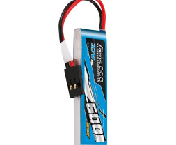 Gens ACE LiPo - 1S 600mAh 3,7V 1S1P (15C) for F3K JR Plug