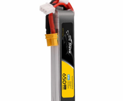 Gens Ace LiPo Tattu Serie - 2S 650mAh 7,6V 2S1P HV (95C) XT30 Plug