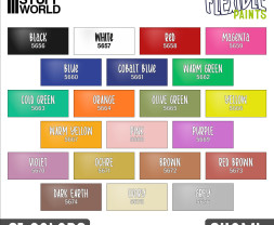 GSW Flexible Paint – flexibilná farba červená (240 ml)