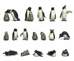 3D Printed Set Penguins – 3D tlačenie tučniaky (25 ks)