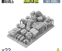 3D Printed Set Gift Boxes – 3D tlačené darčeky (22 ks)