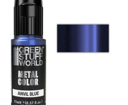 Vivid Metallic Paint – Anvil Blue (17 ml)