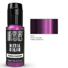 Vivid Metallic Paint – Purple Passion (17 ml)l