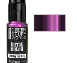 Vivid Metallic Paint – Purple Passion (17 ml)l