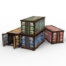 Pre-Painted WTC Container MDF (4 ks)